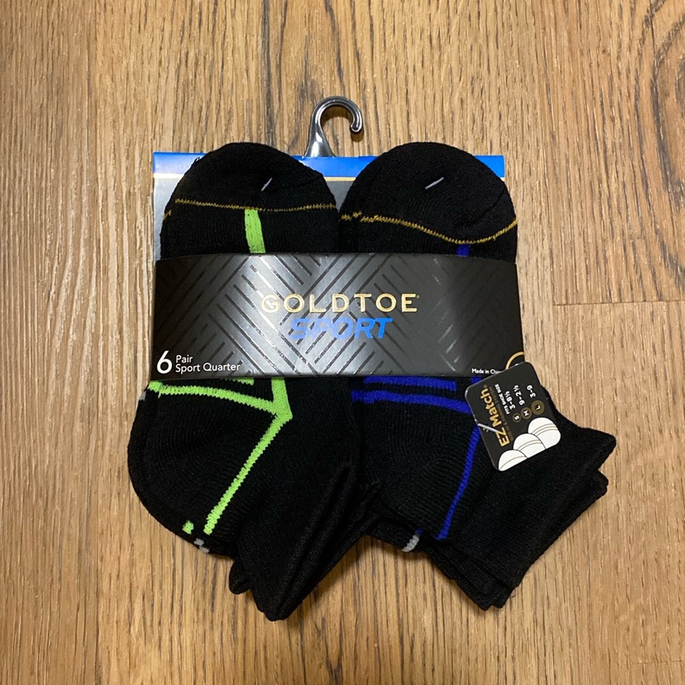 Gold toe Sport 6 Pack of Socks